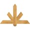 Ekena Millwork Kennewick Rough Sawn Timber Gable Bracket, Western Red Cedar, 36"W x 24"H x 4"D x 4"F, 16/12 Pitch GBW036X24X0404KEN00RWR - alternate 1